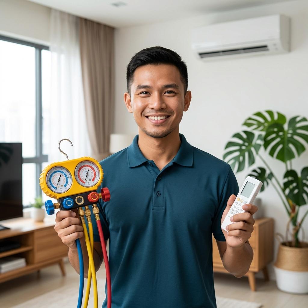 Amirul, Senior Cleaning & Servicing Specialist at Coolair Servis Puchong